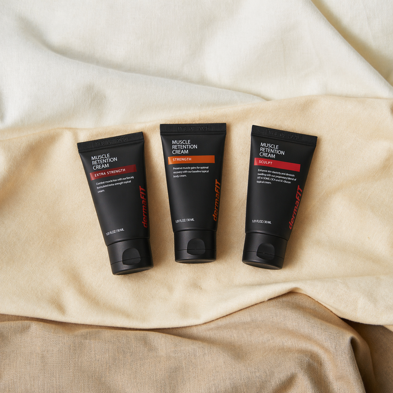 DermaFIT Travel Trio: Sculpt • Strength • Extra Strength (30ml each)