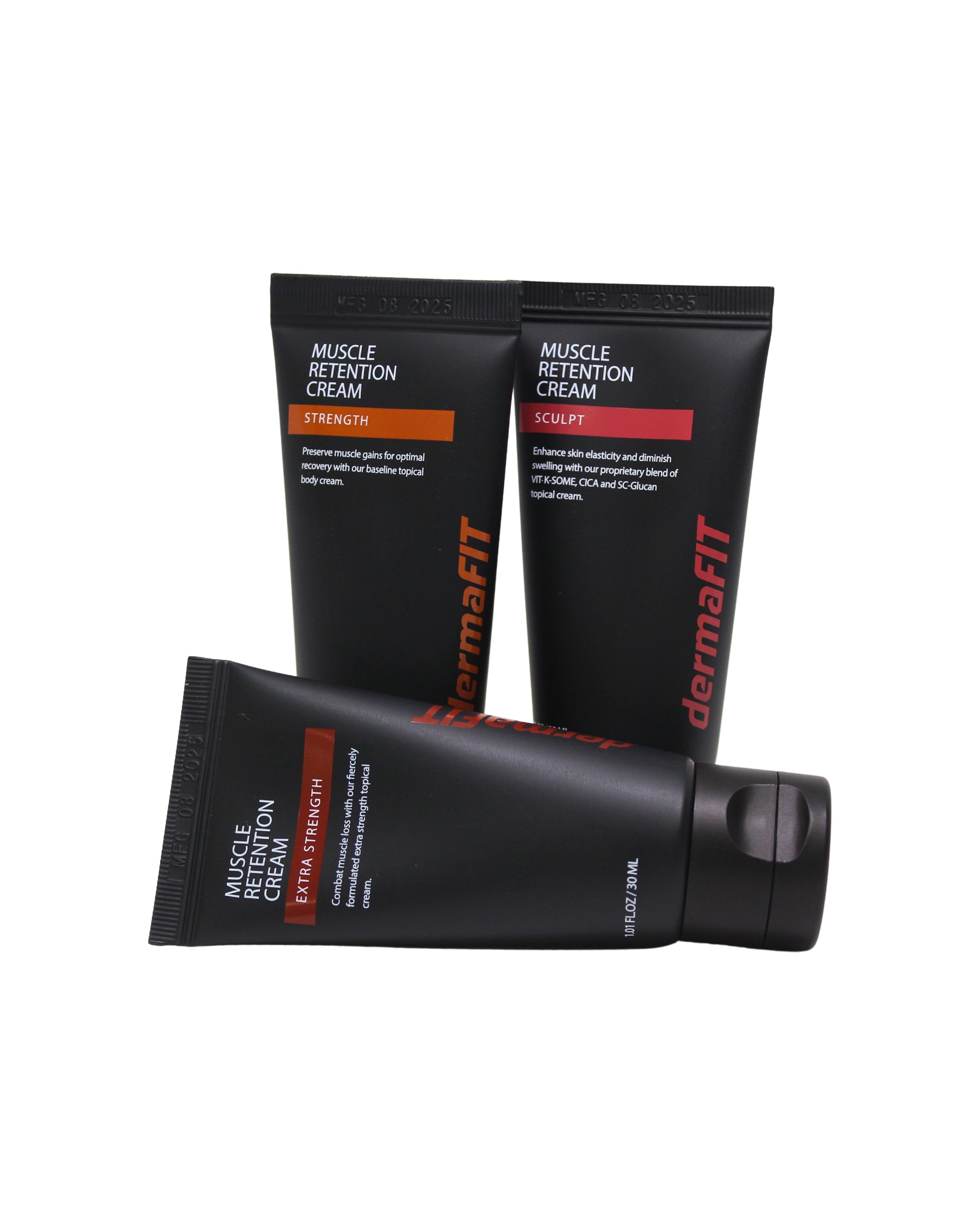 DermaFIT Travel Trio: Sculpt • Strength • Extra Strength (30ml each)