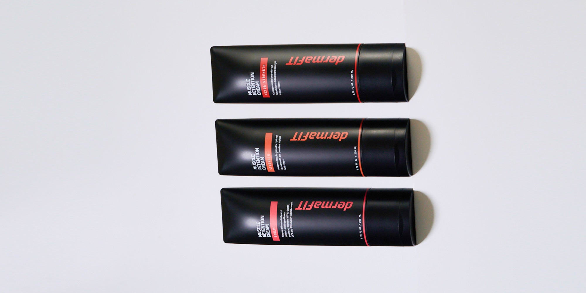 【新品】dermaFIT マッスルリテンションクリーム 3本セット＋おまけ付き 新品】dermaFIT マッスルリテンションクリーム 3本セット＋